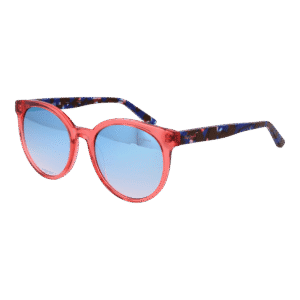 Pepe Jeans Rund Sonnenbrille PJ7400 52411 in Rot – 45° Seitenansicht