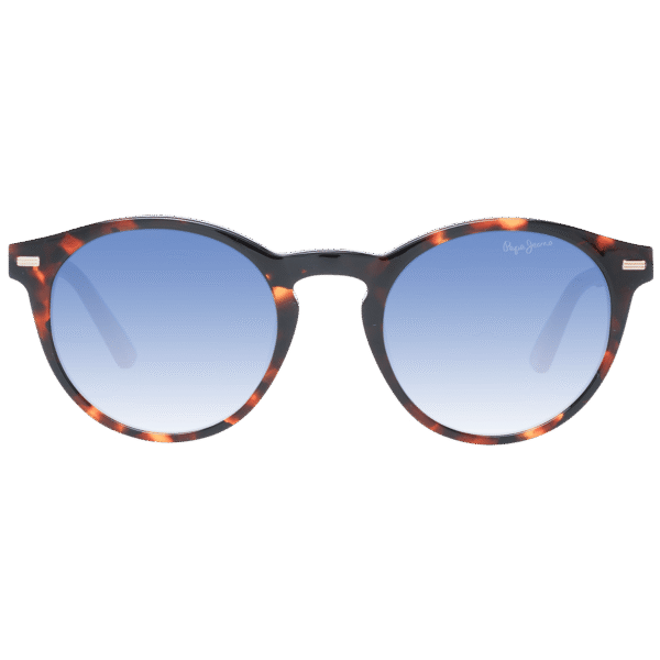 Pepe Jeans Sonnenbrille PJ7404 49106 – Frontansicht mit Azetat Rahmen und Grau Gläsern