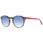 Pepe Jeans Rund Sonnenbrille PJ7404 49106 in Rot – 45° Seitenansicht