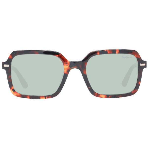 Pepe Jeans Sonnenbrille PJ7405 52106 – Frontansicht mit Azetat Rahmen und Grau Gläsern