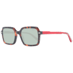 Pepe Jeans Rechteck Sonnenbrille PJ7405 52106 in Mehrfarbig – 45° Seitenansicht