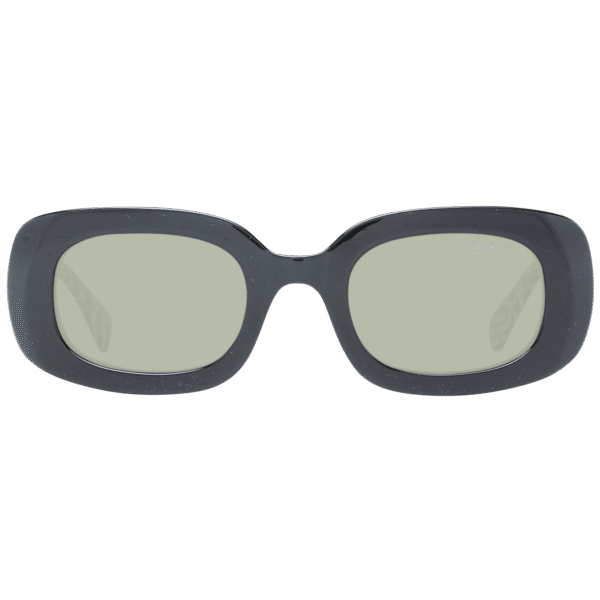 Pepe Jeans Sonnenbrille PJ7410 49075P – Frontansicht mit Azetat Rahmen und Grün Gläsern