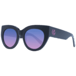 Pepe Jeans Katzenaugen Sonnenbrille PJ7423 50001 in Schwarz – 45° Seitenansicht