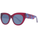 Pepe Jeans Rund Sonnenbrille PJ7423 50263 in Rot – 45° Seitenansicht