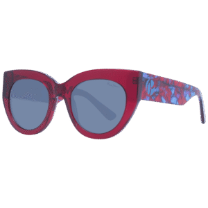 Pepe Jeans Rund Sonnenbrille PJ7423 50263 in Rot – 45° Seitenansicht