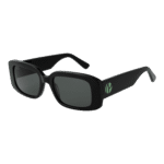 Pepe Jeans Rechteck Sonnenbrille PJ7424 52001 in Schwarz – 45° Seitenansicht