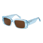 Pepe Jeans Rechteck Sonnenbrille PJ7424 52617 in Blau – 45° Seitenansicht