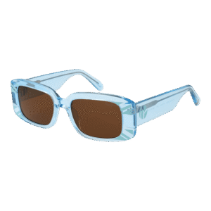 Pepe Jeans Rechteck Sonnenbrille PJ7424 52617 in Blau – 45° Seitenansicht