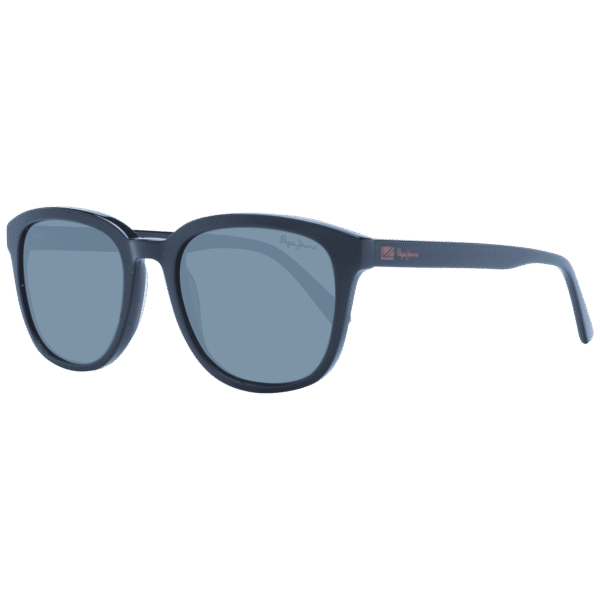 Pepe Jeans Quadrat Sonnenbrille PJ7425 52001 in Schwarz – 45° Seitenansicht