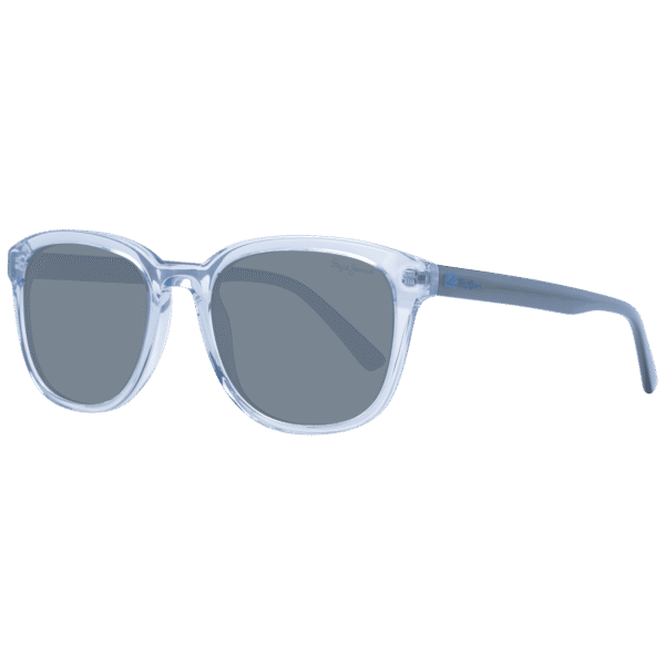 Pepe Jeans Quadrat Sonnenbrille PJ7425 52637 in Transparent – 45° Seitenansicht