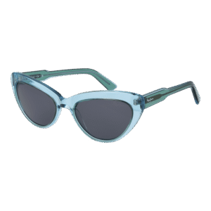 Pepe Jeans Katzenaugen Sonnenbrille PJ7428 55576 in Blau – 45° Seitenansicht