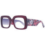 Pepe Jeans Rechteck Sonnenbrille PJ7429 52273 in Rot – 45° Seitenansicht