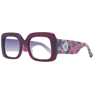 Pepe Jeans Rechteck Sonnenbrille PJ7429 52273 in Rot – 45° Seitenansicht