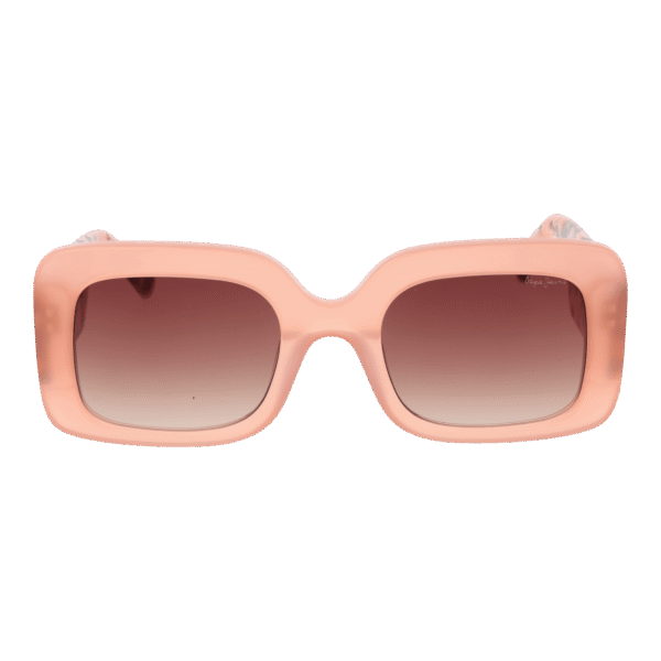 Pepe Jeans Sonnenbrille PJ7429 52356 – Frontansicht mit Azetat Rahmen und Rosa Gläsern