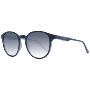 Pepe Jeans Rund Sonnenbrille PJ7430 53017 in Schwarz – 45° Seitenansicht