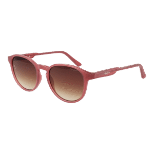 Pepe Jeans Rund Sonnenbrille PJ7430 53229 in Rosa – 45° Seitenansicht