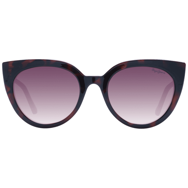 Pepe Jeans Sonnenbrille PJ7431 52106 – Frontansicht mit Azetat Rahmen und Pink Gläsern