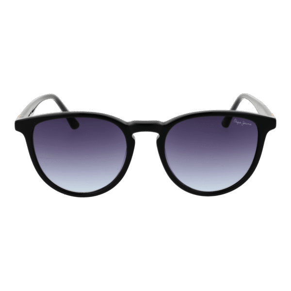 Pepe Jeans Sonnenbrille PJ7432 52080 – Frontansicht mit Azetat Rahmen und Lila Gläsern