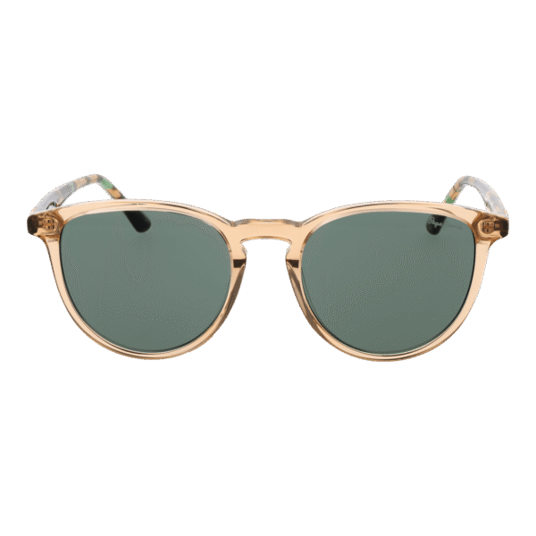 Pepe Jeans Sonnenbrille PJ7432 52115 – Frontansicht mit Azetat Rahmen und Grün Gläsern