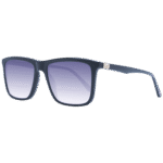 Pepe Jeans Rechteck Sonnenbrille PJ7433 56080 in Schwarz – 45° Seitenansicht