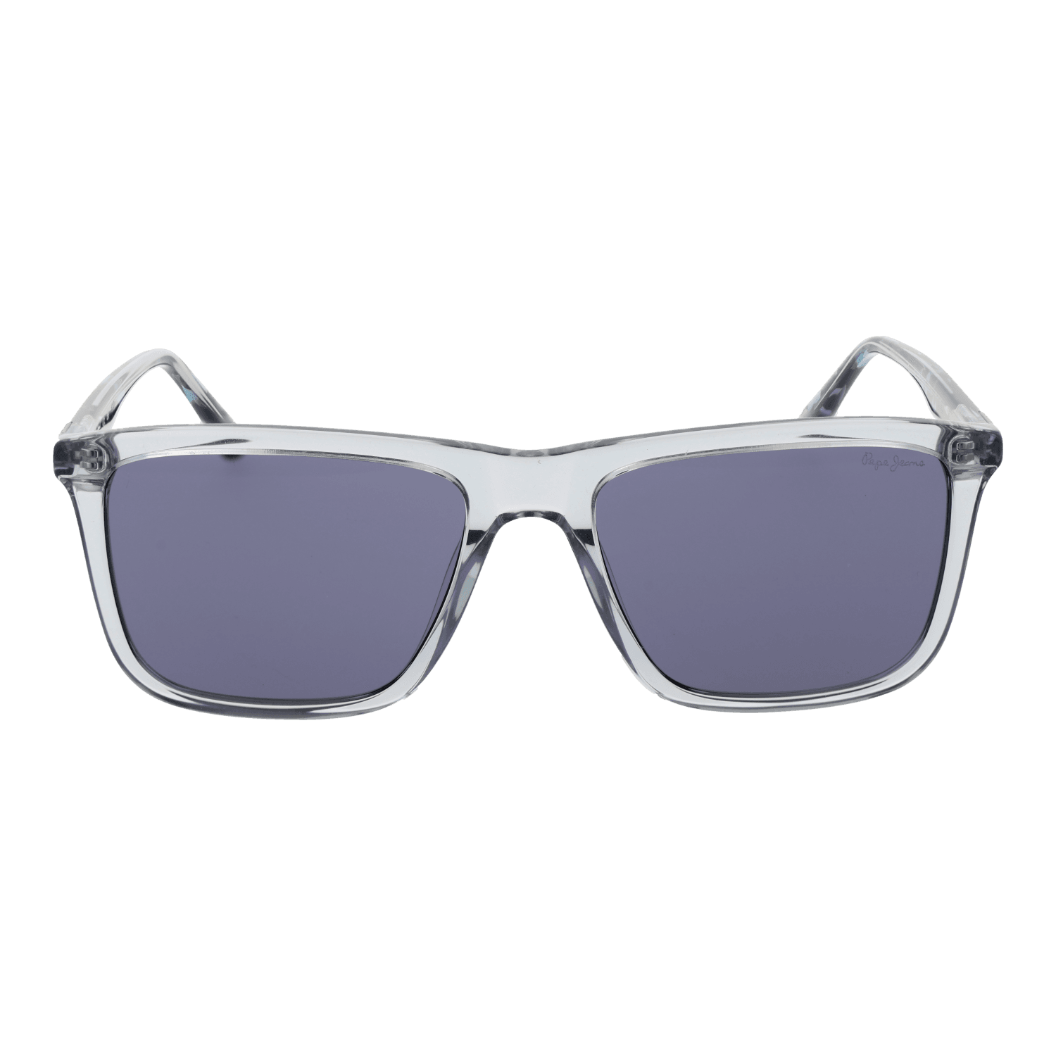 Pepe Jeans Sonnenbrille PJ7433 56909 – Frontansicht mit Azetat Rahmen und Grau Gläsern