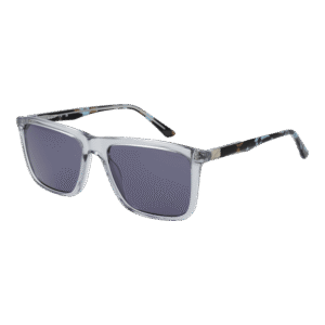 Pepe Jeans Rechteck Sonnenbrille PJ7433 56909 in Grau – 45° Seitenansicht