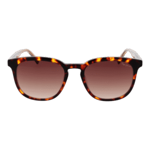 Pepe Jeans Sonnenbrille PJ7434 52010 – Frontansicht mit Azetat Rahmen und Braun Gläsern