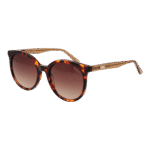 Pepe Jeans Rund Sonnenbrille PJ7436 53010 in Braun – 45° Seitenansicht