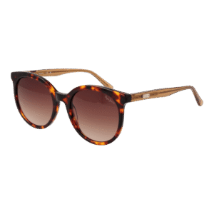Pepe Jeans Rund Sonnenbrille PJ7436 53010 in Braun – 45° Seitenansicht