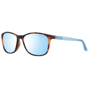 Pepe Jeans Trapez Sonnenbrille PJ8042 51C2 in Blau – 45° Seitenansicht