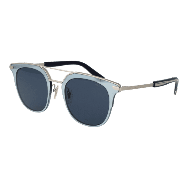 Police Panto Sonnenbrille SPL584 500581 in Blau – 45° Seitenansicht