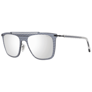 Police Pilotenbrille Sonnenbrille SPL581 52530L in Grau – 45° Seitenansicht
