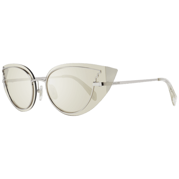 Police Katzenaugen Sonnenbrille PL939 63594G in Gold – 45° Seitenansicht