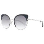 Sting Katzenaugen Sonnenbrille SST324 5006Q9 in Schwarz – 45° Seitenansicht