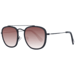 Converse Quadrat Sonnenbrille SCO285 53QBLAC in Gunmetal – 45° Seitenansicht