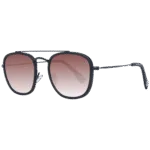 Converse Quadrat Sonnenbrille SCO285 53QBLAC in Gunmetal – 45° Seitenansicht