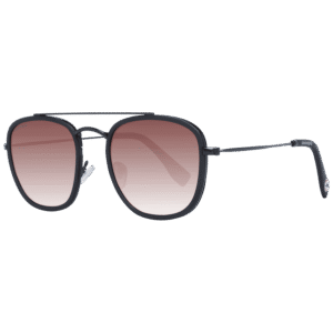 Converse Quadrat Sonnenbrille SCO285 53QBLAC in Gunmetal – 45° Seitenansicht