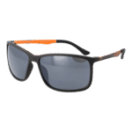 Fila Quadrat Sonnenbrille SF9383 62968X in Schwarz – 45° Seitenansicht