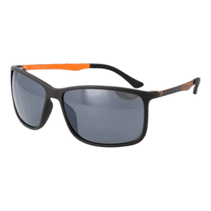 Fila Quadrat Sonnenbrille SF9383 62968X in Schwarz – 45° Seitenansicht
