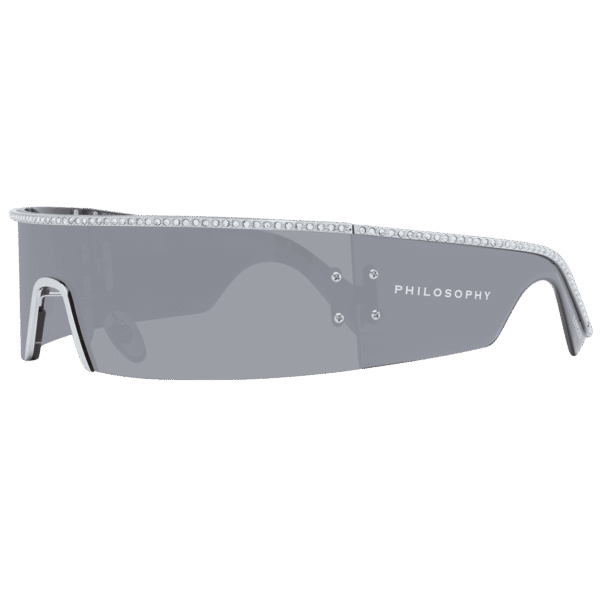 Lozza Monoscheibe Sonnenbrille SL2372S 990579 in Grau – 45° Seitenansicht