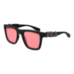 Fila Quadrat Sonnenbrille SF9416 51U28K in Grau – 45° Seitenansicht