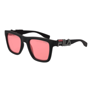 Fila Quadrat Sonnenbrille SF9416 51U28K in Grau – 45° Seitenansicht