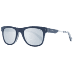 Sting Quadrat Sonnenbrille SST383 516HEX in Blau – 45° Seitenansicht