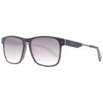 Sting Quadrat Sonnenbrille SST384 55AAHY in Braun – 45° Seitenansicht