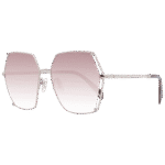Police Quadrat Sonnenbrille SPLD31 560F72 in Rosa – 45° Seitenansicht