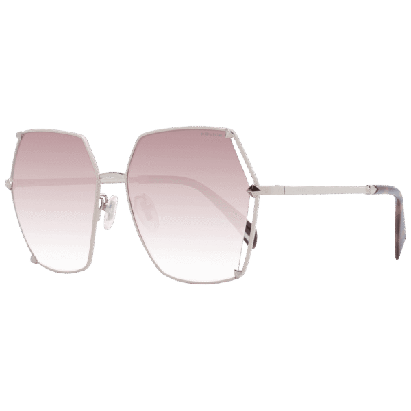 Police Sonnenbrille SPLD31 560F72 – 45° Seitenansicht Police Quadrat Sonnenbrille SPLD31 560F72 in Rosa – 45° Seitenansicht