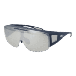 Fila Monoscheibe Sonnenbrille SFI126 996QSP in Blau – 45° Seitenansicht