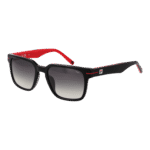 Fila Quadrat Sonnenbrille SFI209 53700Y in Schwarz – 45° Seitenansicht