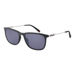 Fila Quadrat Sonnenbrille SFI214 55V65X in Grau – 45° Seitenansicht