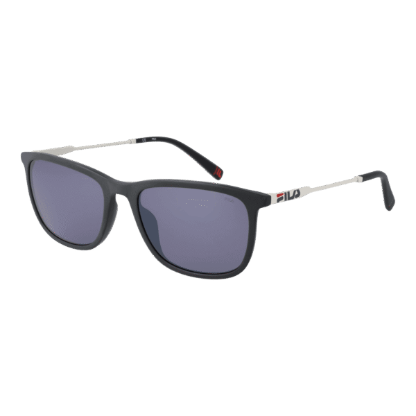 Fila Sonnenbrille SFI214 55V65X – 45° Seitenansicht Fila Quadrat Sonnenbrille SFI214 55V65X in Grau – 45° Seitenansicht